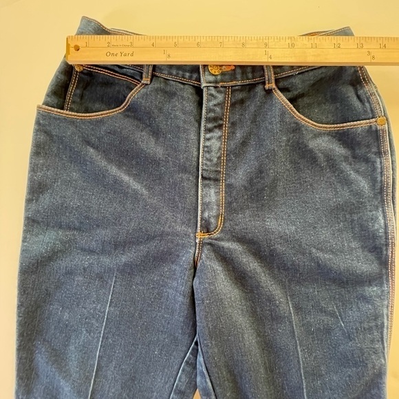 GITANO Dark Blue HIgh Rise Mom Jeans 12 - Picture 5 of 13